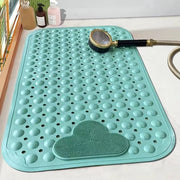 Douchemat Antiscivolo 70 x 40 cm con presse - Douchemat comodo - Lavabile in lavatrice - per verdure