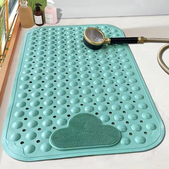 Douchemat Antiscivolo 70 x 40 cm con presse - Douchemat comodo - Lavabile in lavatrice - per verdure