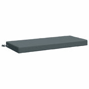 Cuscino per panchina SOEST 100% Poliestere Blu 120 x 50 x 8 cm 950192