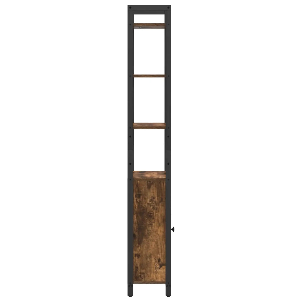 Armadio per Libri Rovere fumé 40 x 24 x 161 cm 883852
