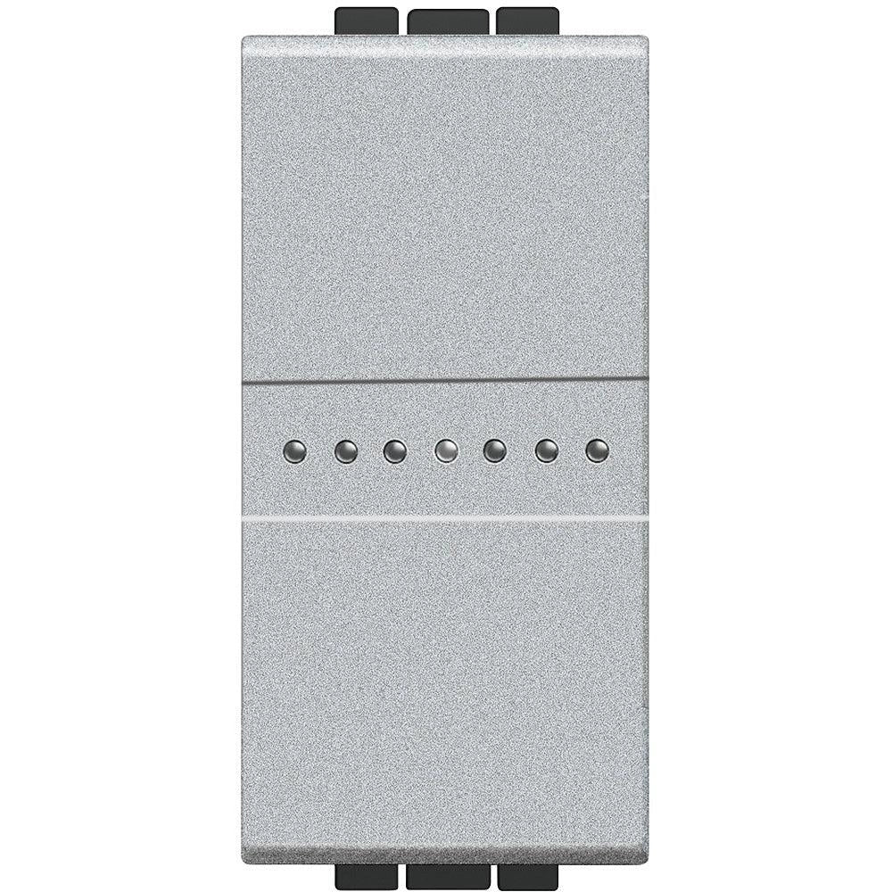 Bticino LivingLight Pulsante Assiale 10A 1P Tech NT4055N