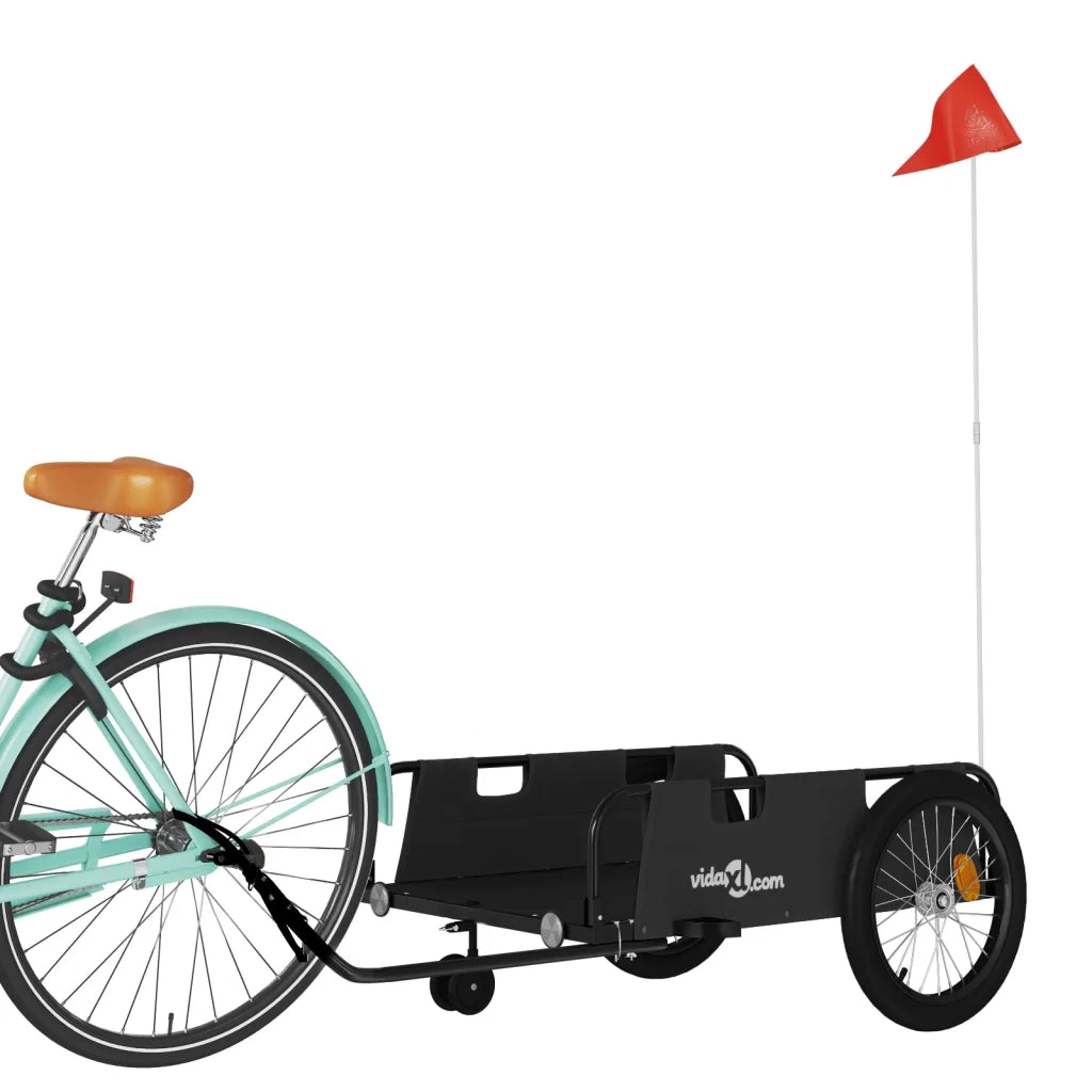 Rimorchio da Bici Nero Oxford e Ferro CFW7131508