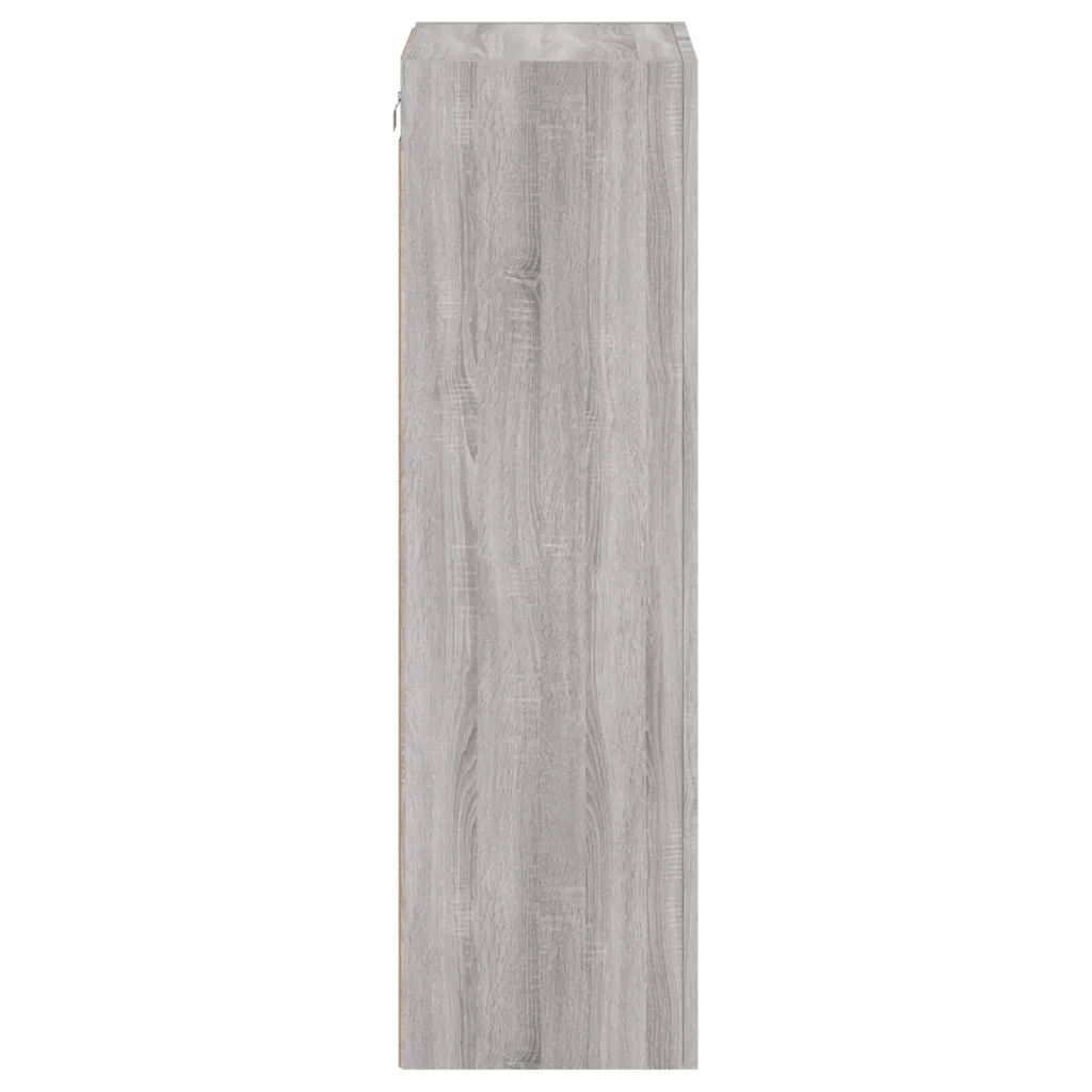 Mobile TV Parete-Credenza per TV sospesa-Console TV  Grigio Sonoma 40,5x30x102 cm Legno Multistrato