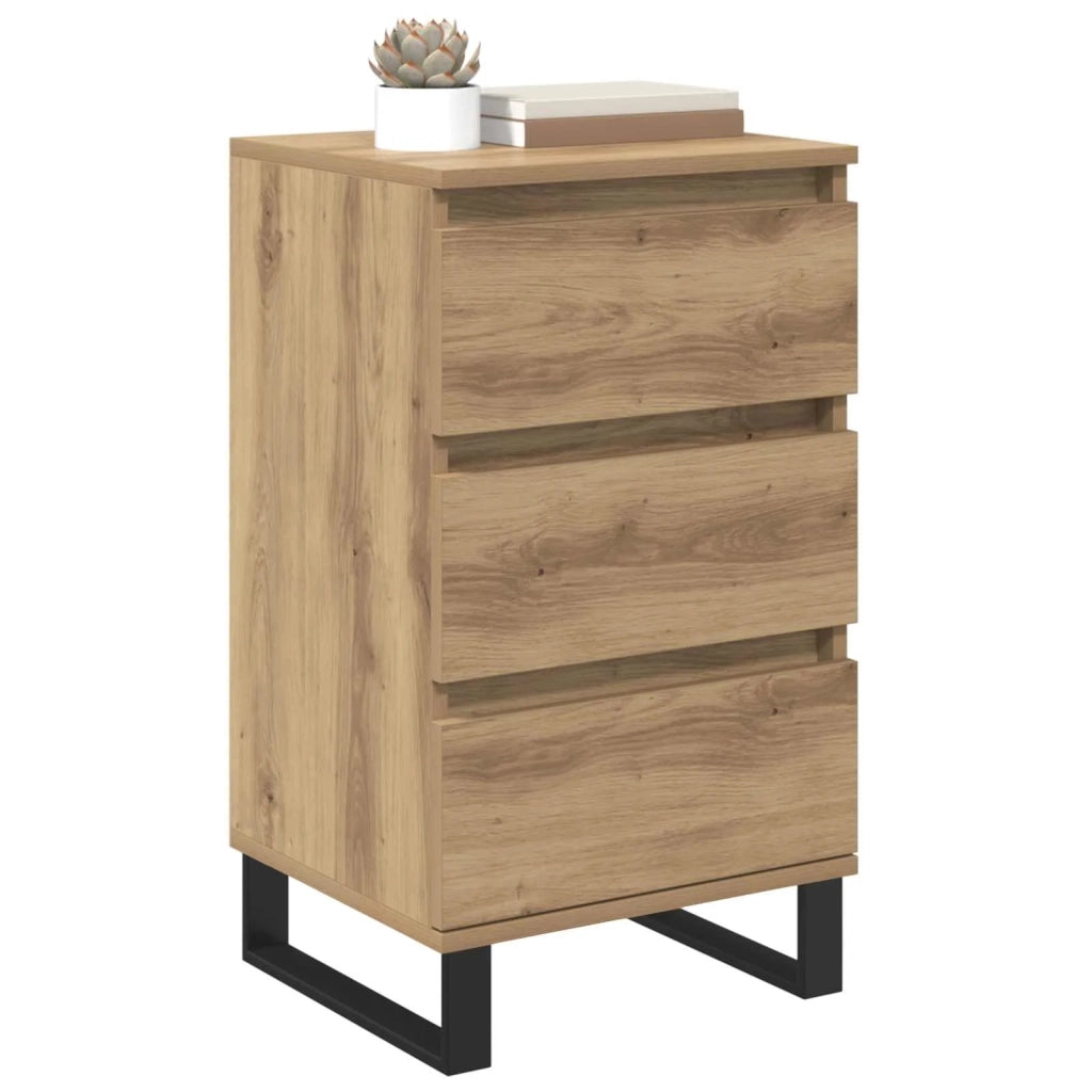 Credenza | Madia | Buffet da pranzo | Armadio da pranzo con cassetto rovere artigianale Legno multistrato