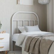 Testiera di Ricambio in Metallo Bianco 75 cm 353710