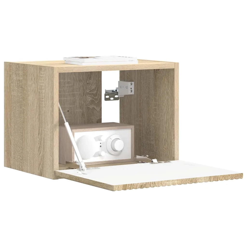 Mobile TV da parete Sonoma 39 x 31 x 29,5 cm Legno multistrato 892173