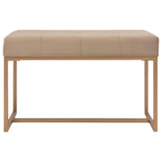 Panca 80 cm in Velluto Beige