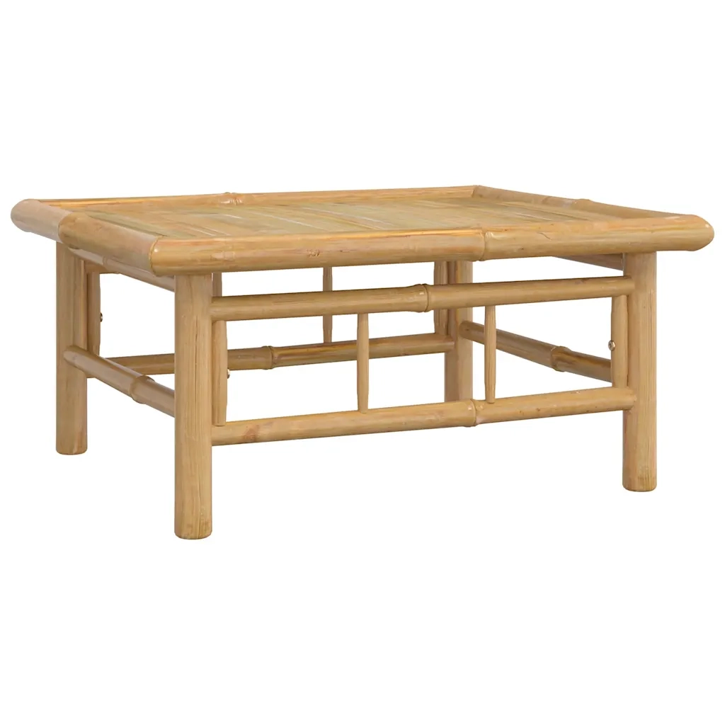Salotto da Giardino-Set Salotto da Giardino 3pz con Cuscini Grigio Scuro Bamb¨´