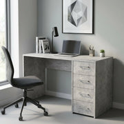 Scrivania Moderna con cassetto in Legno Composito cm 120x70x50 - NIKOLAS