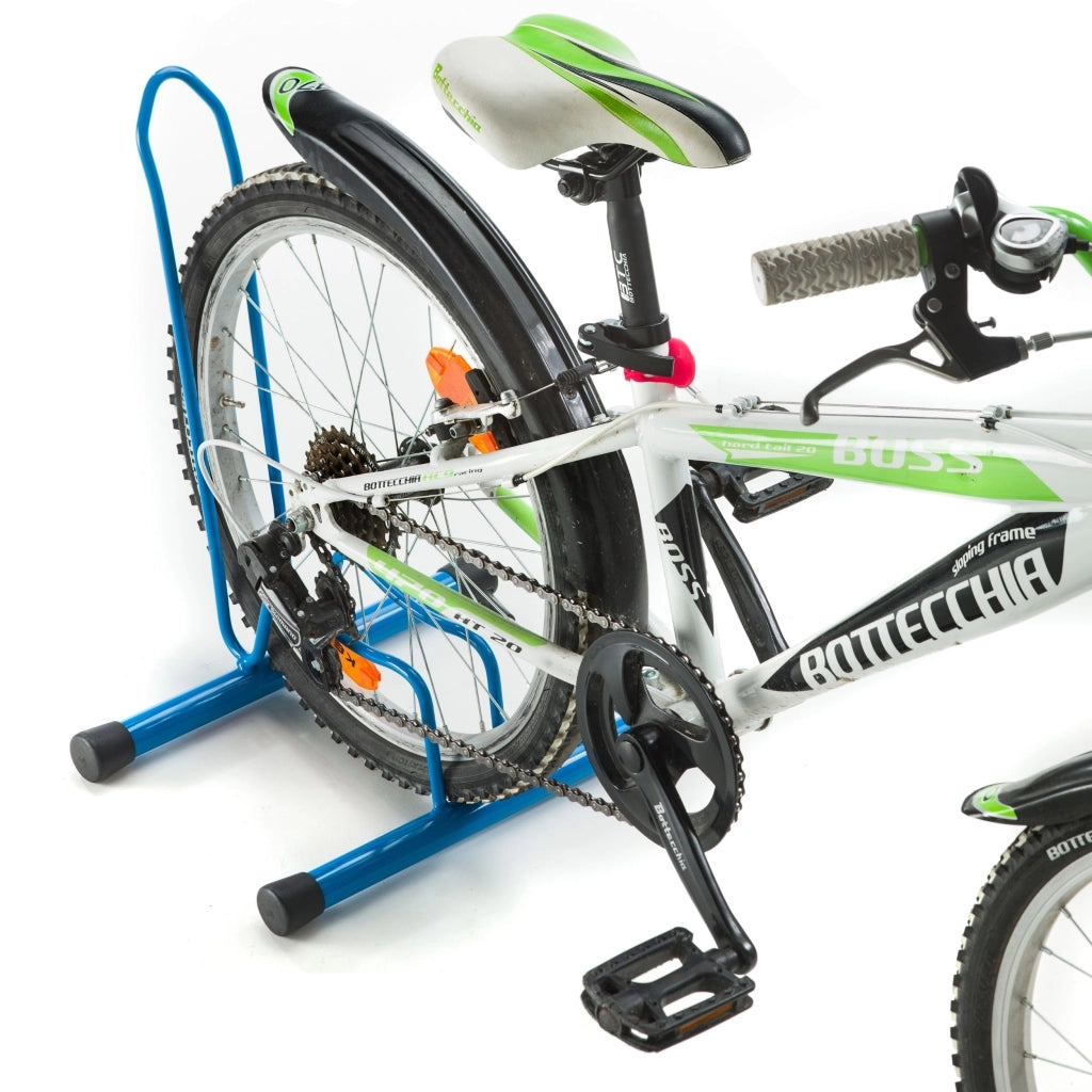 Andrys Porta Bici Piedistallo Bambini 1 Posto 3-10 Anni - Blu