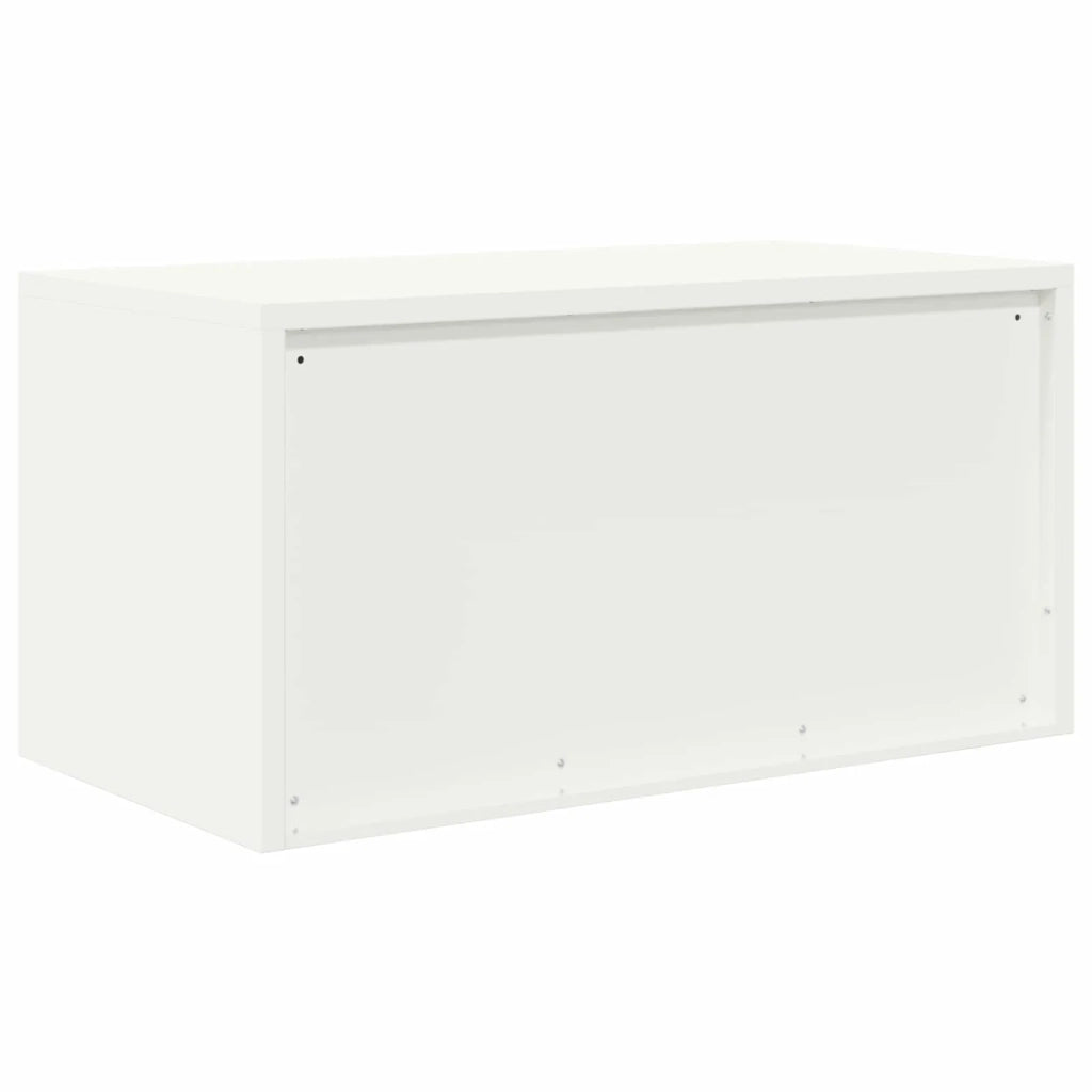 Armadio Bianco 80 x 40 x 40 cm Acciaio 891675