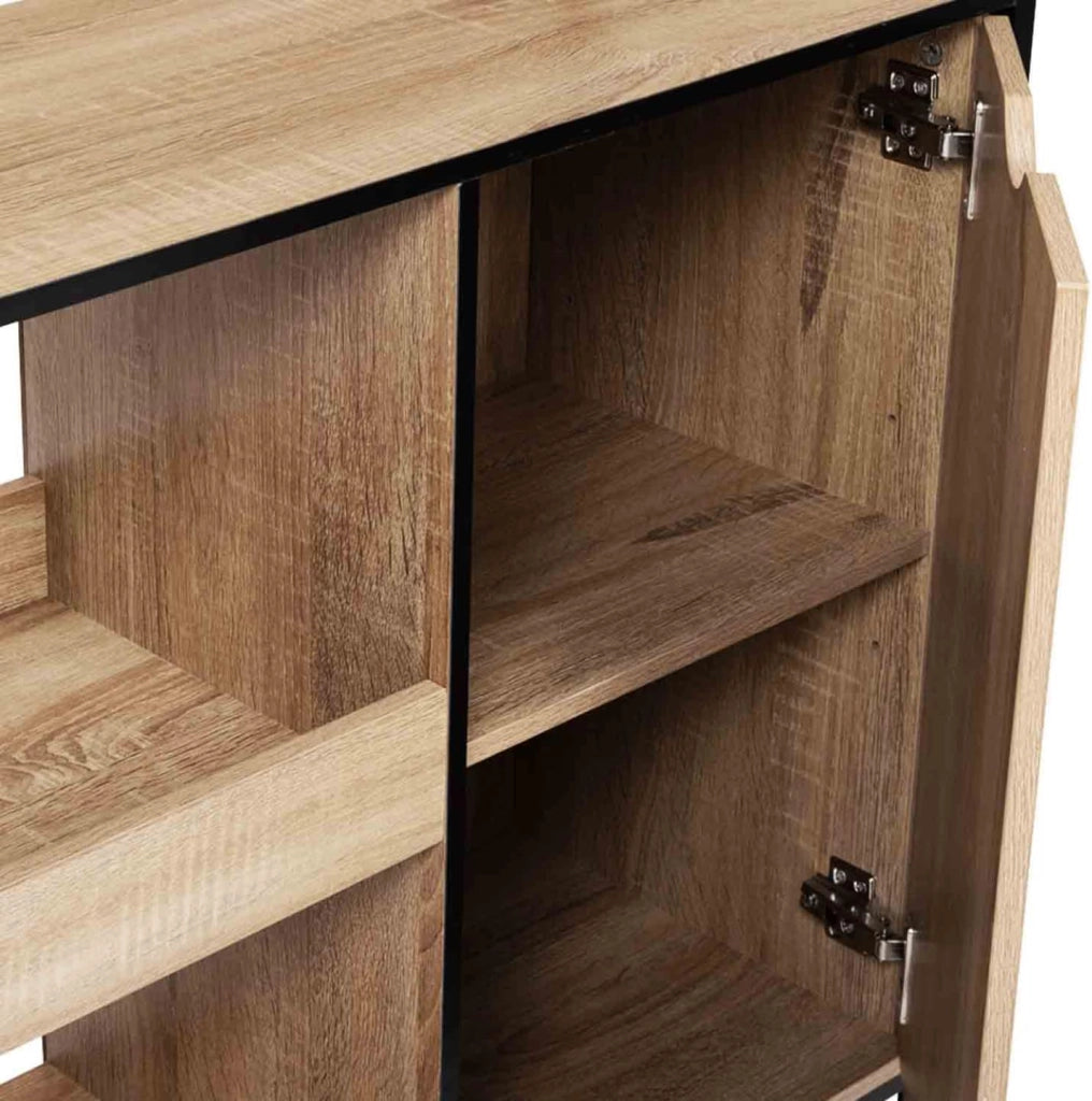 Mobili da bar con porte e ripani dal design industriale DETROIT