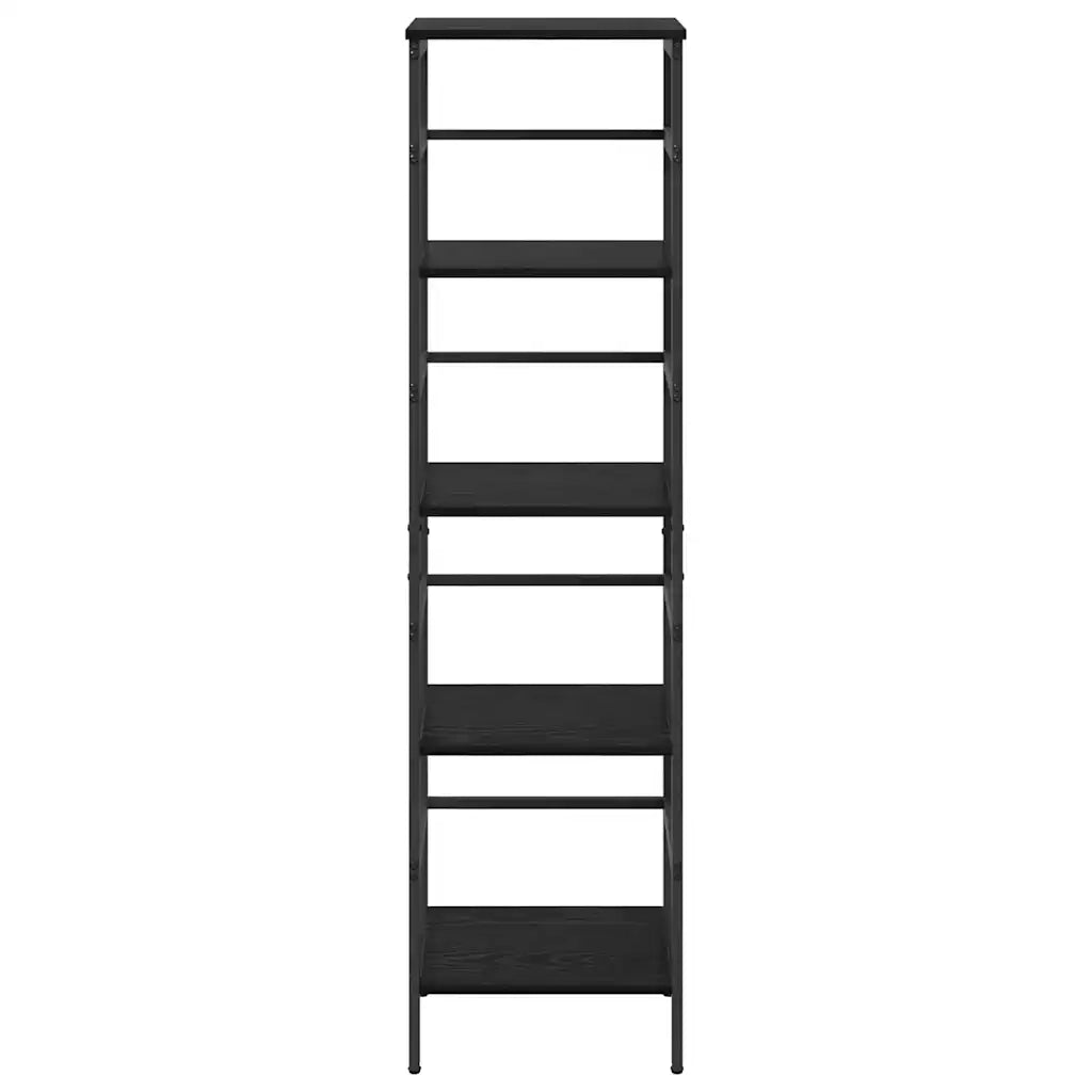 Libreria Rovere Nero 40 x 29,5 x 149 cm Legno multistrato 883910