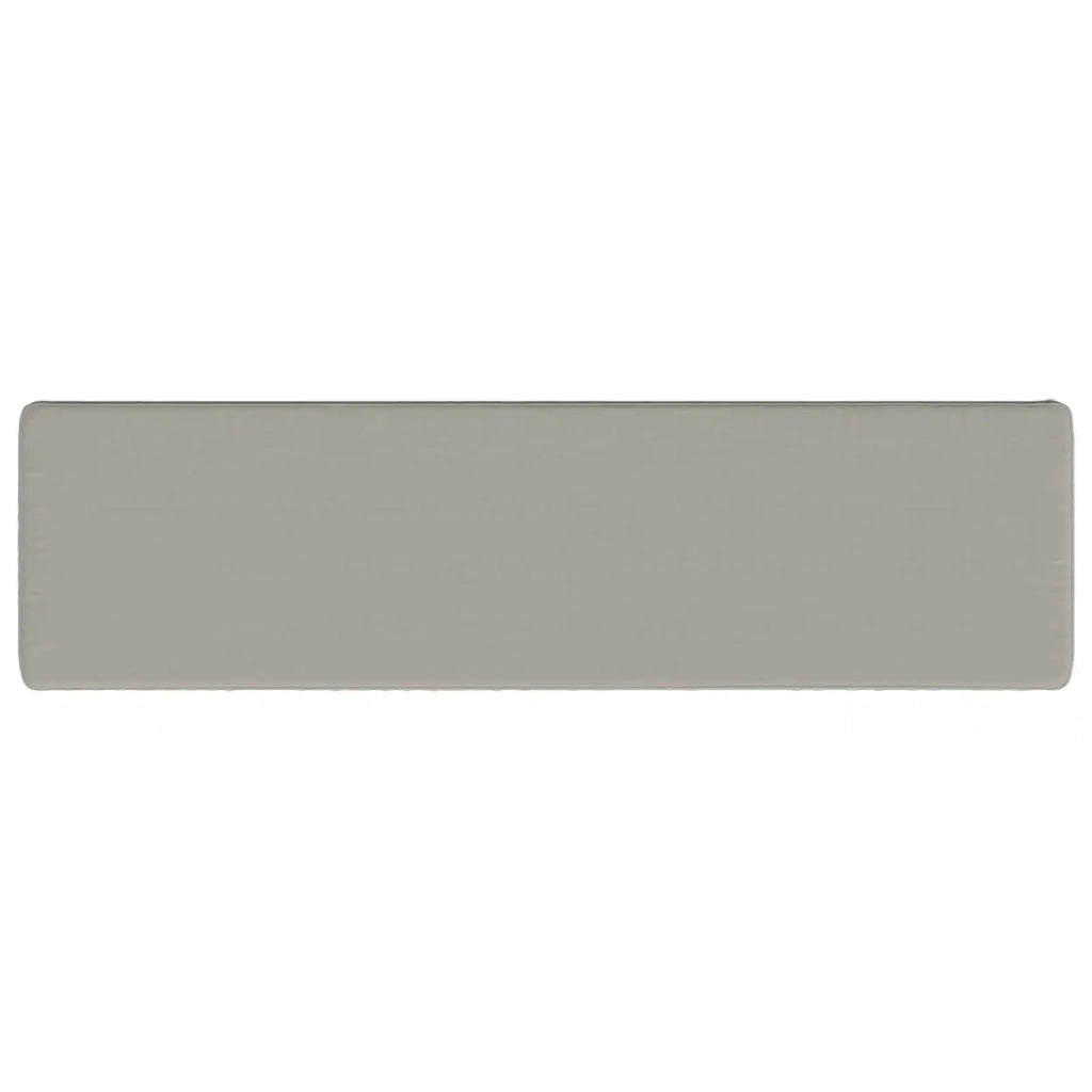 Cuscino per Panchina a 1 Pezzo VUGHT 100% Poliestere Grigio 951322