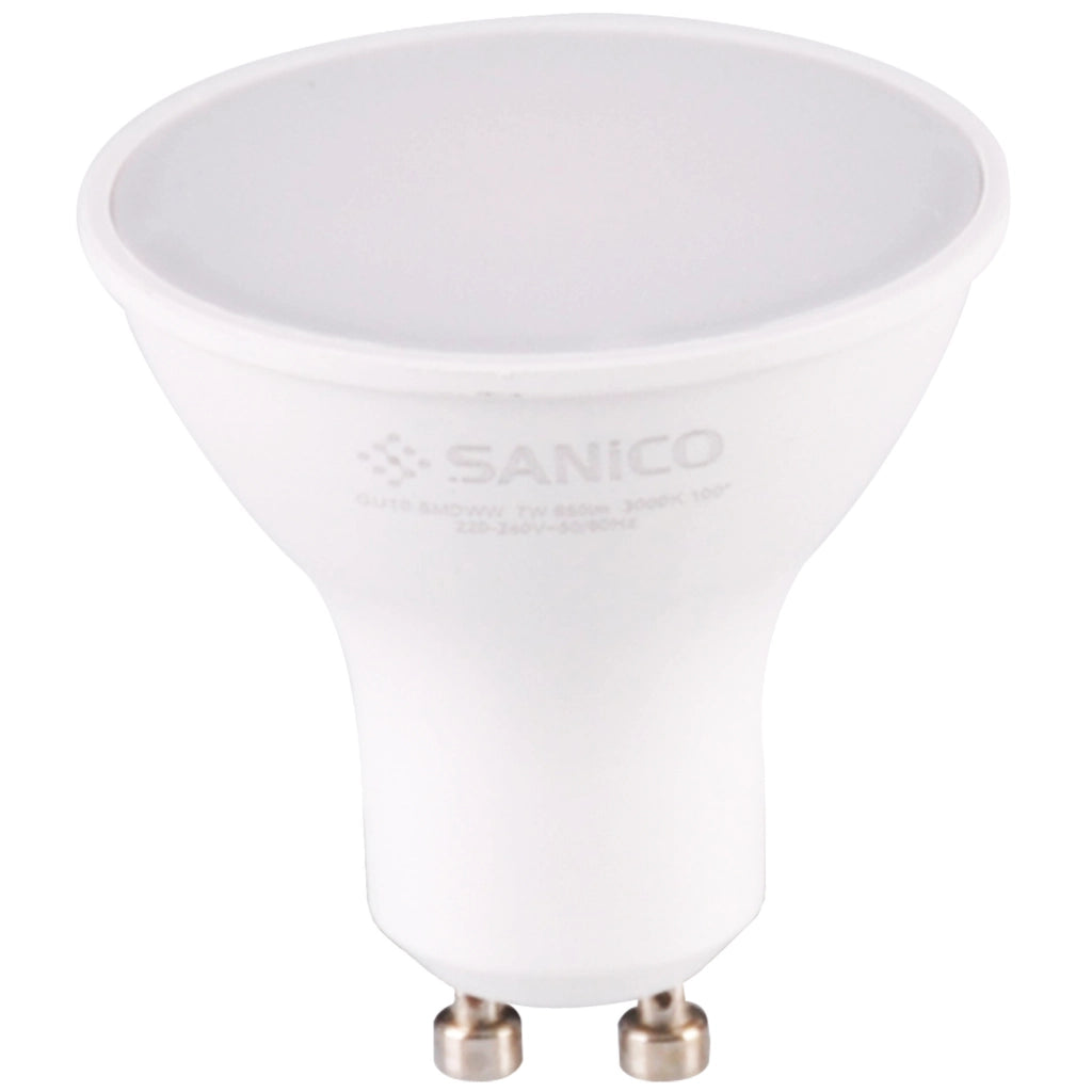 Lampadina LED GU10 7W 650lm 3000K Polux Platinum