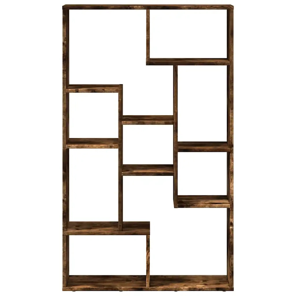 Libreria Rovere Fumo 72x20x120,5 cm in Truciolato 858160