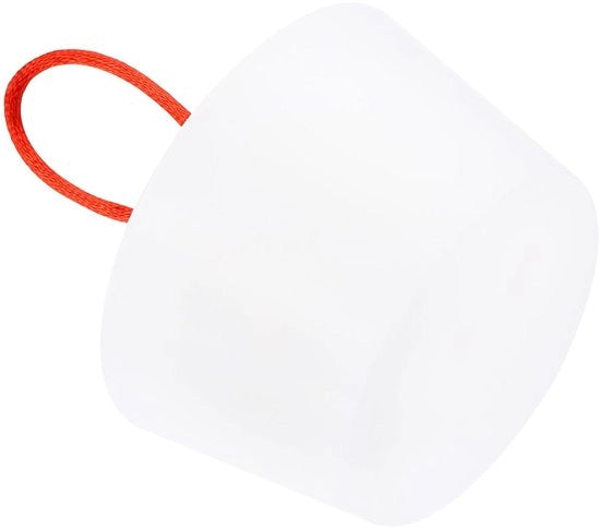 Blocco di scarico in silicone con maniglia e valvola per tubi da 53 a 65 mm.