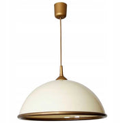 Lampada a sospensione Luminex Kuchnia crema oro E27