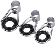 Guida per l'accessorio pesca a 45 elementi - Acciaio inossidabile/Keramica - Portatile - Robusto e stabile - Resistente alla corrosione - Ideale per accessori da pesca - Guida per accessori da pesca