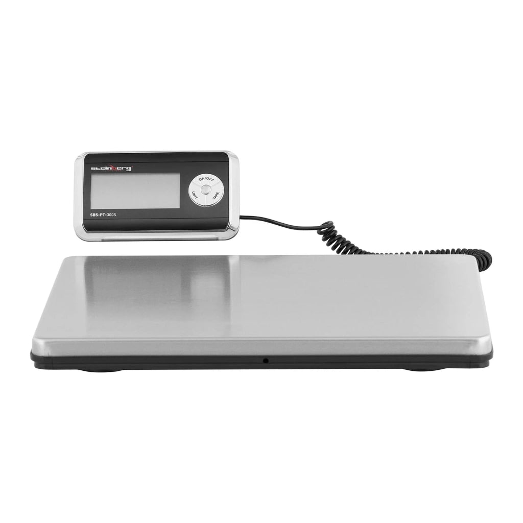 Bilancia elettronica per pacchi bilancia professionale (Peso max.: 300 kg Precisione: 100 g Piattaforma di pesatura: 310 x 385 mm) 14_0005584