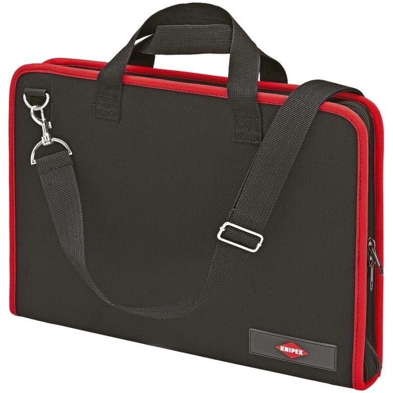 Knipex 00 21 11 LE cassetta per attrezzi Nero, Rosso Poliestere