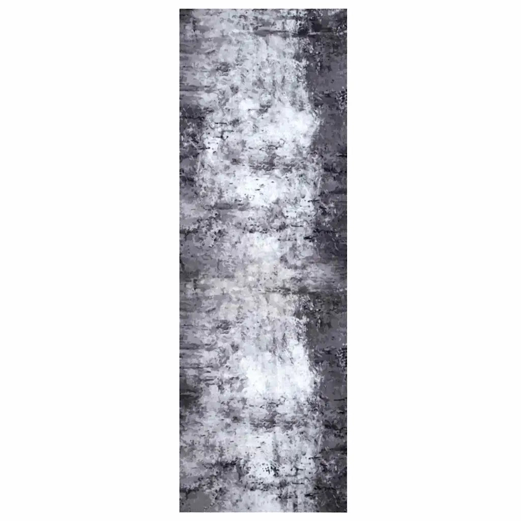 Tappeto da Cucina-Tappetino da Cucina Grigio 180 x 60 cm Velluto