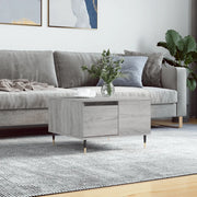 Tavolino Salotto-Tavolino da soggiorno-Tavolo Grigio Sonoma 55x55x36,5 cm Legno Multistrato 343710