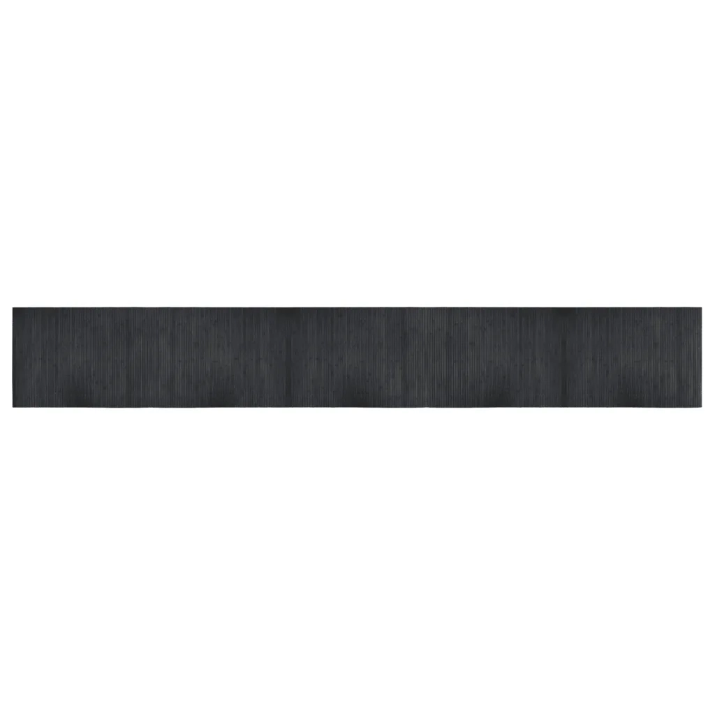 Tappeto Rettangolare Grigio 70x500 cm in BambÃ¹