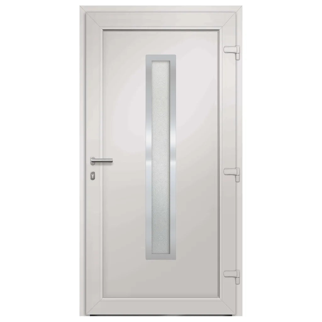 Porta di Ingresso Antracite 108x208 cm 279246