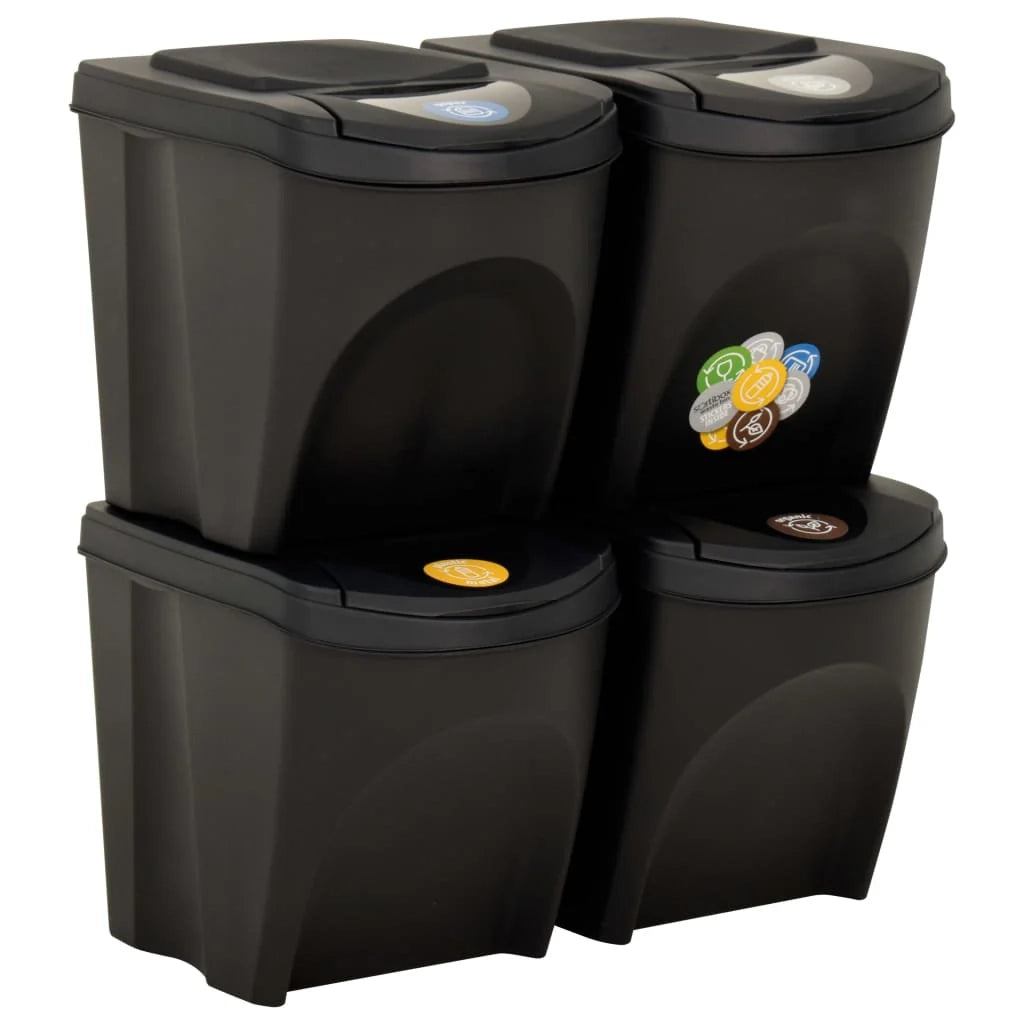 Contenitori impilabili 4 pezzi antracite 100 litri 02_0006048