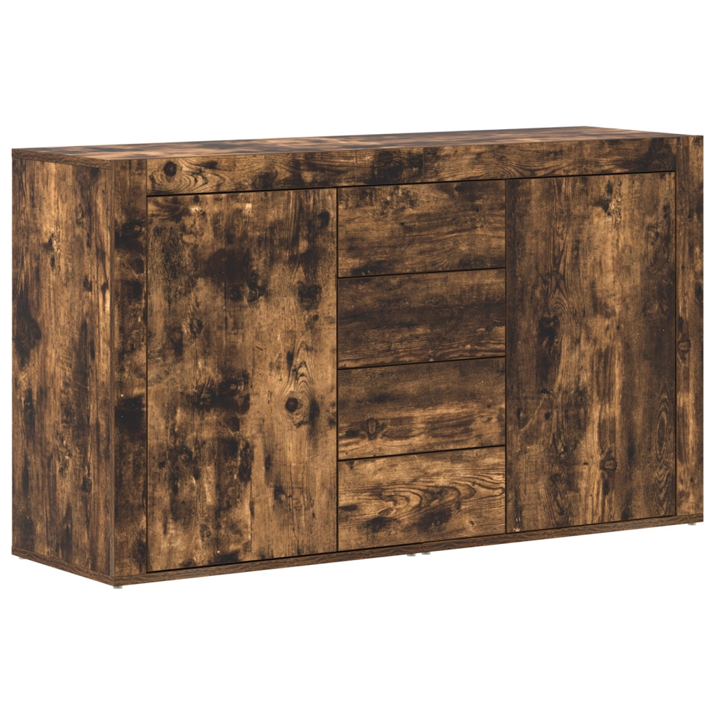 Credenza Rovere Affumicato Legno Ingegnerizzato 120 x 36 x 69 cm