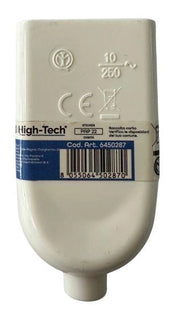 HIGH-TECH PRESA MOBILE BIPASSO 10/16A - P11 10A 2P+T BIANCA MATERIALE ELETTRICO
