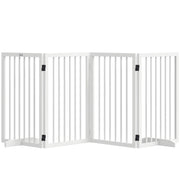 Recinto pieghevole per animali ¨C zephmum ¨C legno massello 206x35.5x76 cm