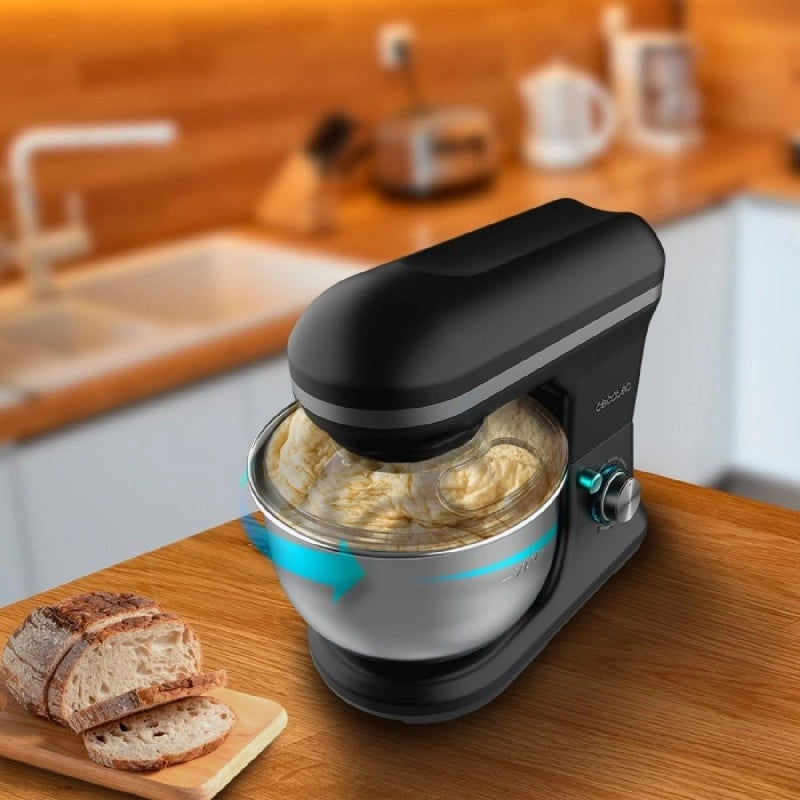 CECOTEC 04381 - Planetaria Impastatrice Cecomixer Merengue 5L 1200 Ice-Cream Black