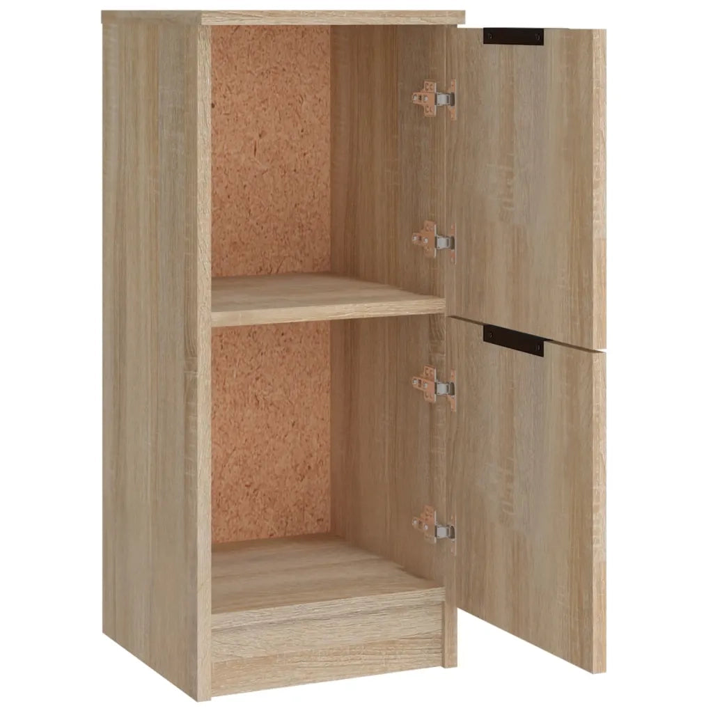 Credenze 3 pz | Madia | Buffet da pranzo | Armadio da pranzo Rovere Sonoma in Legno Multistrato