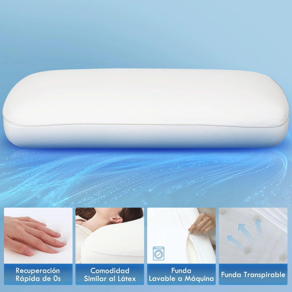 Cuscino Viscoelastico ¨C zephmum ¨C Crema 81x40 cm