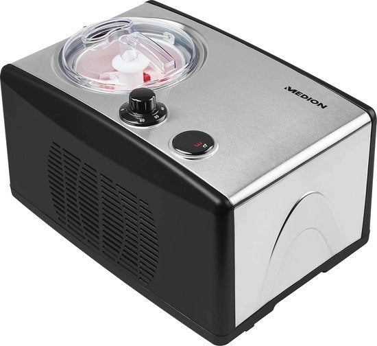 Fabbricatore di Gelato e Yogurt 1,5 Litri con Compressore Integrato
