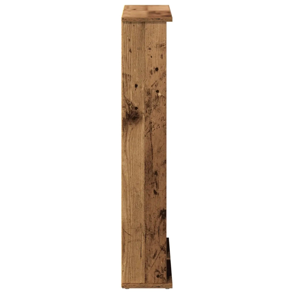 Mobile per CD 2 pz Legno antico 60 x 17 x 92 cm 8012759