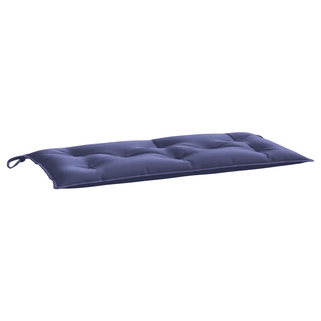 Cuscini per Panca 2 pz Blu Marino 100x50x7 cm in Tessuto Oxford 379043