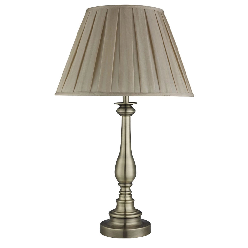 Lampada Da Scrivania Contemporanea Fiammingo Acciaio Ottone Tessuto 1 Luce E27