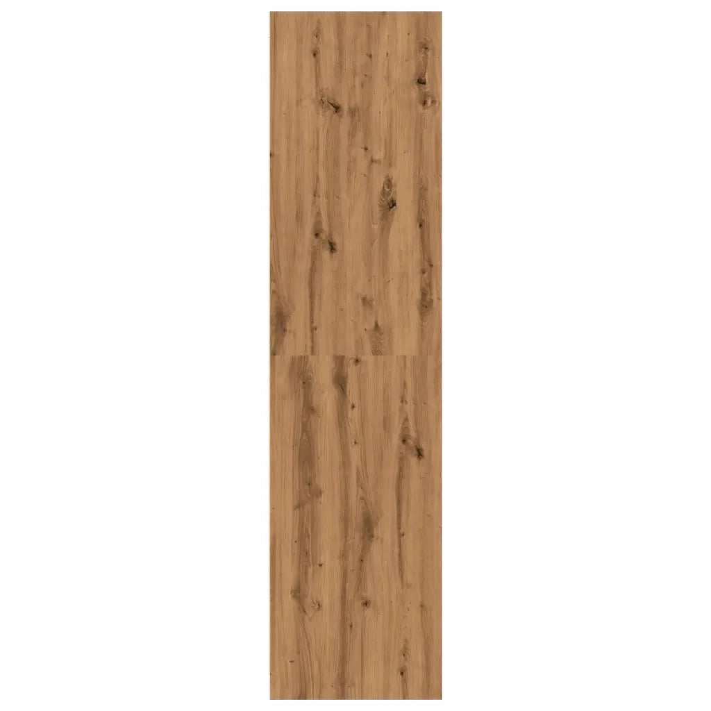 Armadio Rovere Artigianale 30x50x200 cm in Legno Multistrato