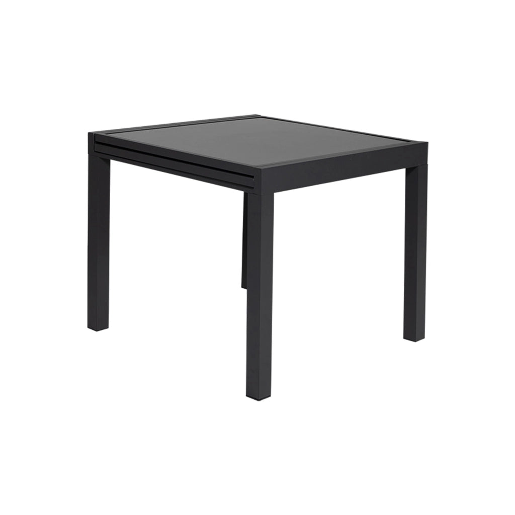 LAMPEDUSASet di mobili da giardino allungabili in textilene grigio 8 posti - alluminio antracite
