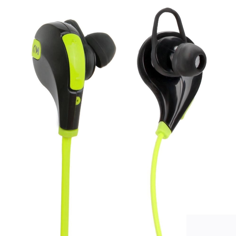 Trade Shop - Cuffie Sport Stereo Audio Auricolari Bluetooth Per Smartphone Cellulare Qy7 -