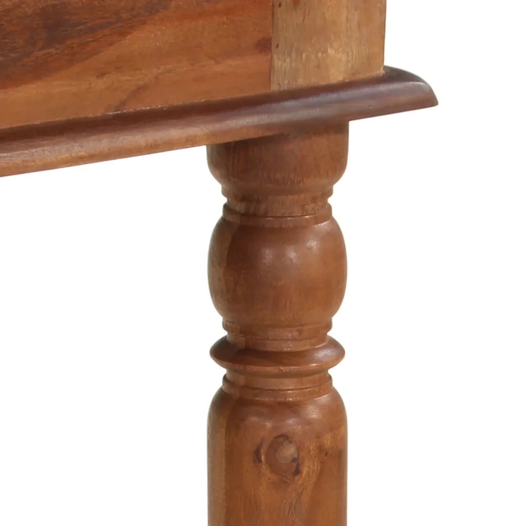 Tavolo da Bar 120x60x107 cm in Legno Massello di Acacia