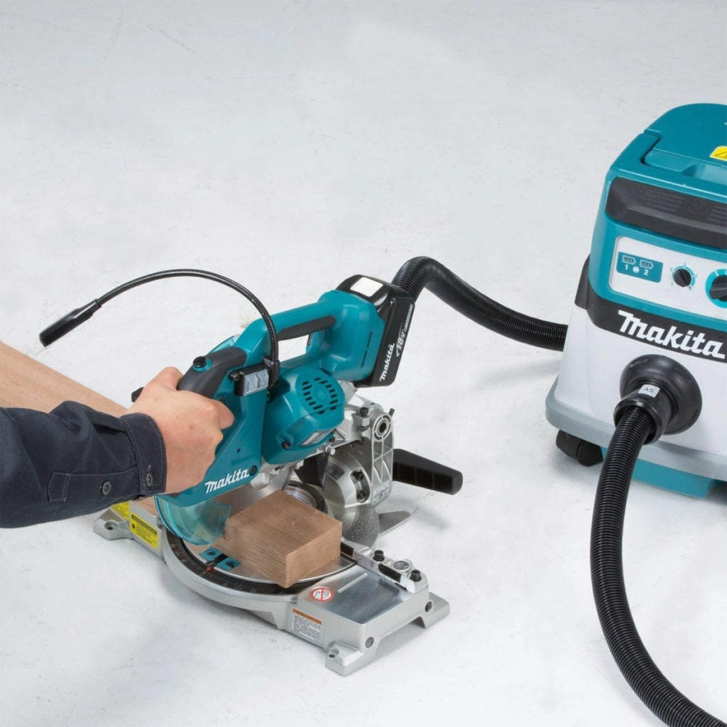Makita TRONCATRICE BANCO 18V BL 165mm, Nero, 6.3kg