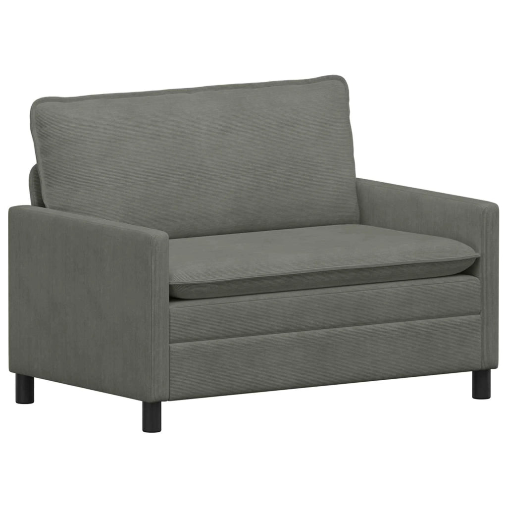 Divano Grigio Chiaro 126 x 81 x 87,5 cm Tessuto