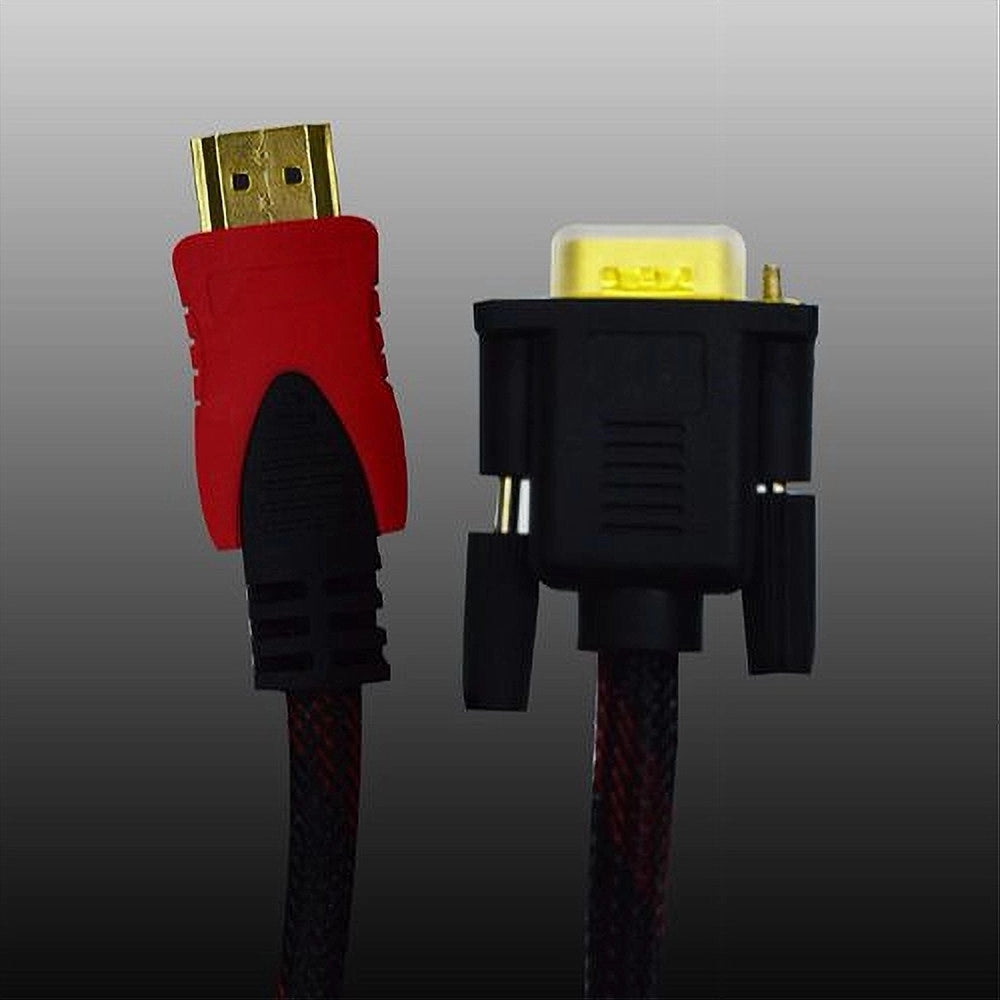 Trade Shop - Cavo Hdmi A Vga Telato 3 Metri 1080p Video Pc Lettori Hdmi Maxtech Hdva-rt3m -