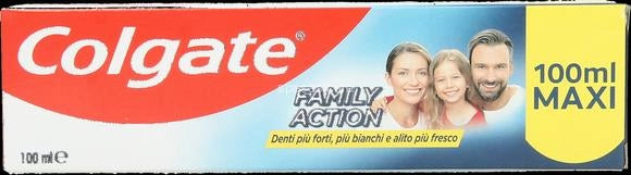 COLGATE NEW FAMILY ACTION DENTIFRICIO IN FORMATO DA 100 ML