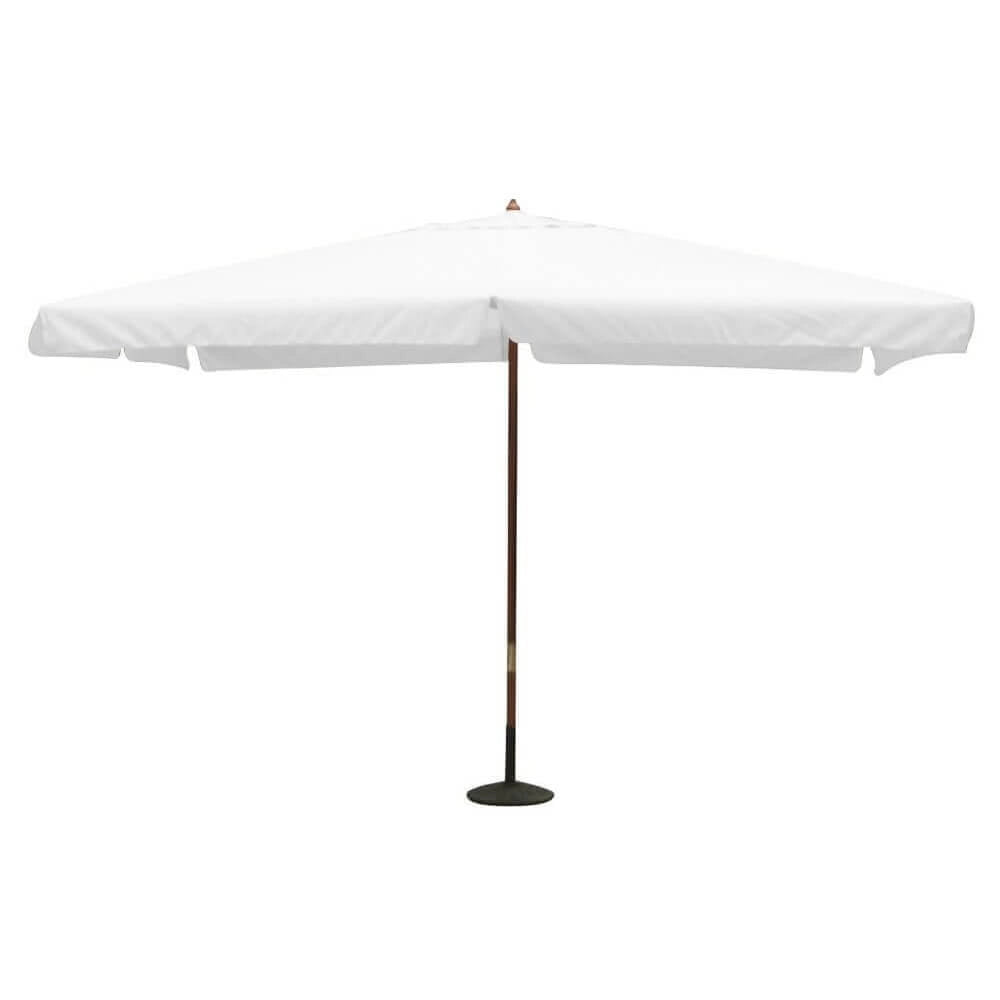 Ombrellone da Giardino 3x4 palo centrale in legno - LENA
