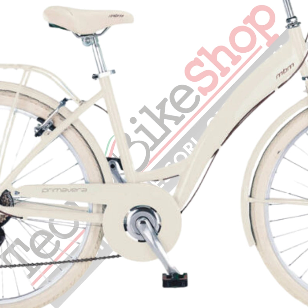 Bicicletta MBM UNISEX  Primavera  24'' 6v-Avorio